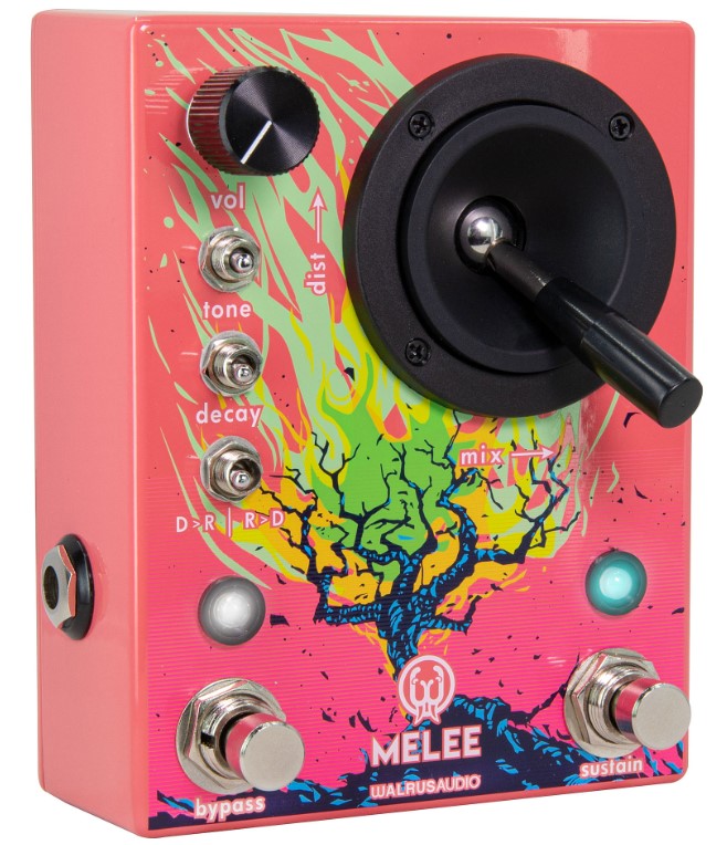 Walrus Melee Pedal Reverb Distorsión 13