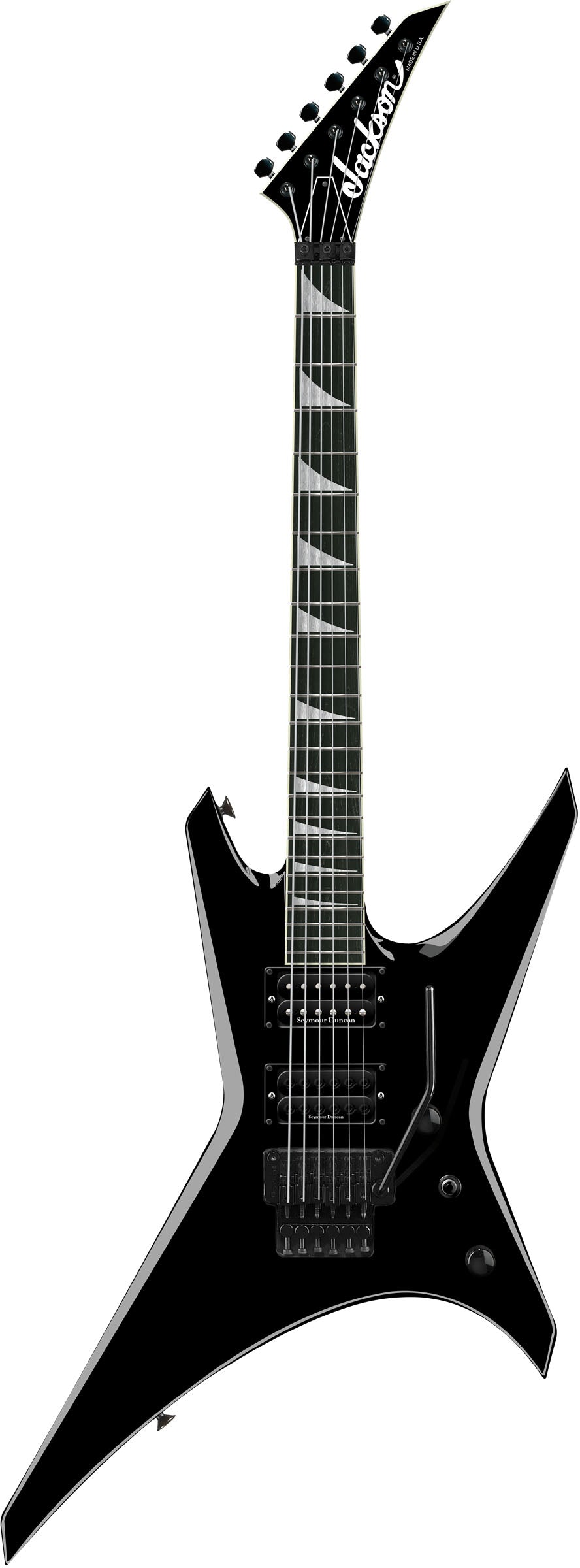 Jackson USA Select Warrior WR1 EB Guitarra Eléctrica Gloss Black 1