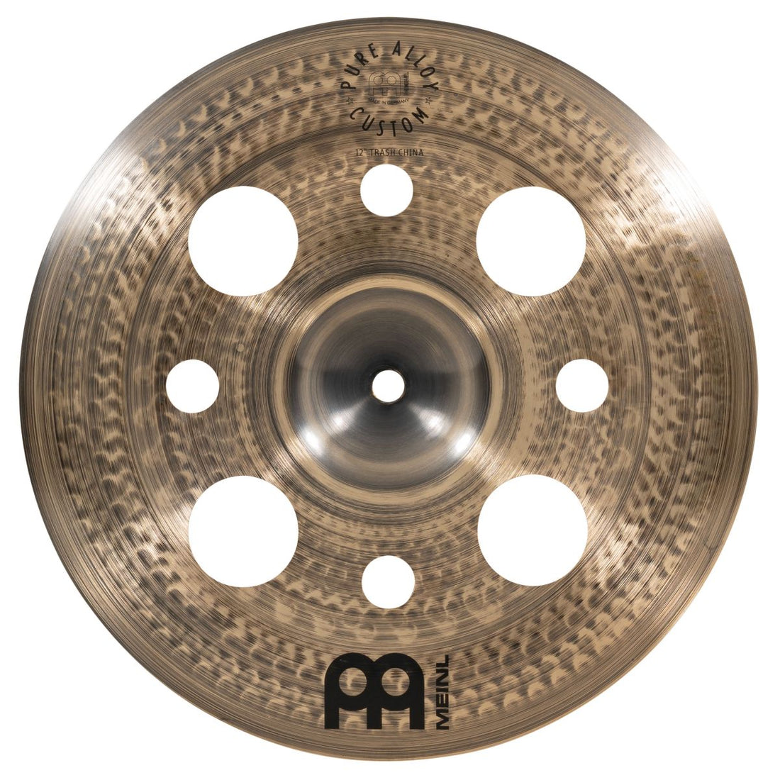 Meinl PAC12TRCH Pure Alloy Custom Trash China 12 Plato Batería 1