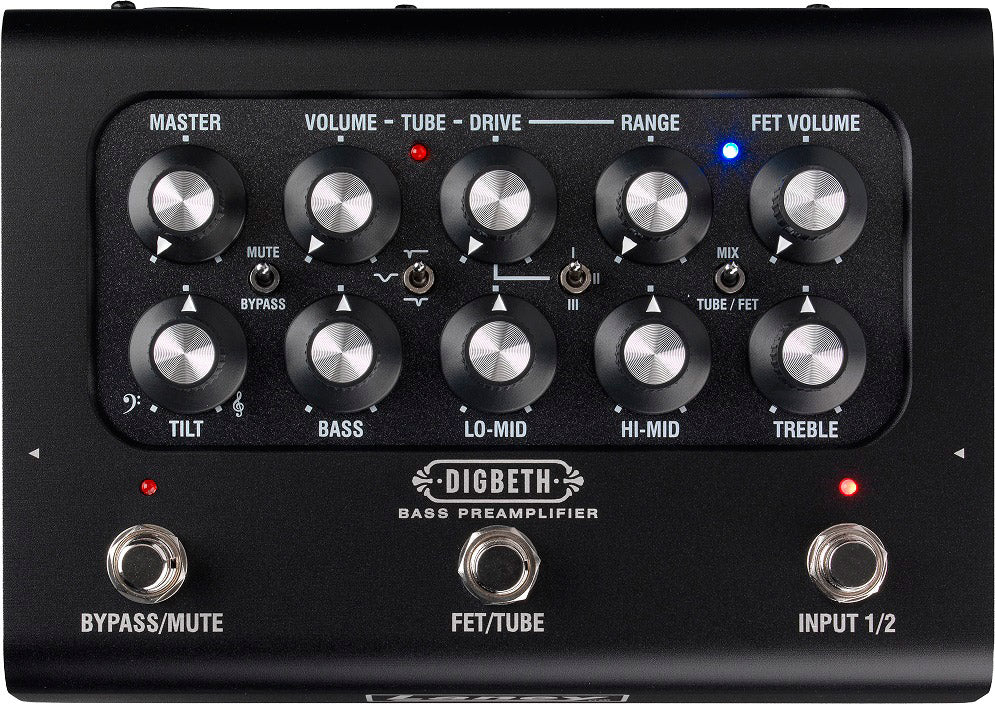 Laney DB-EAST-PRE Digbeth Signature Nathan East Preamplificador para Bajo 1