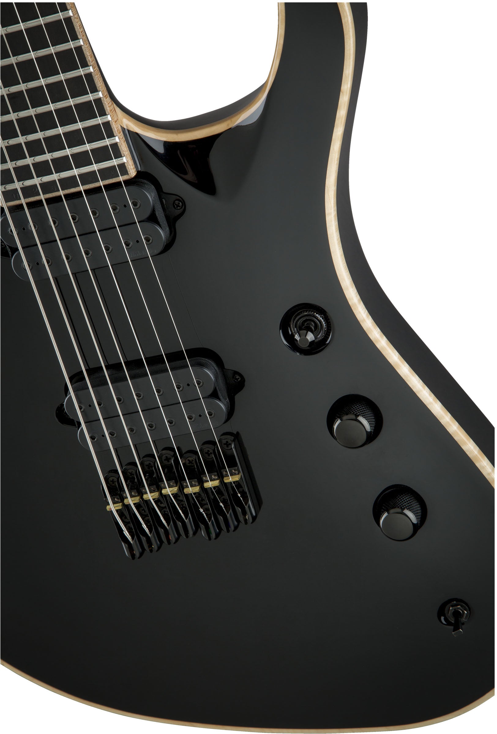 Jackson USA Chris Broderick Soloist HT7 EB Guitarra Eléctrica 7 Cuerdas Gloss Black 4