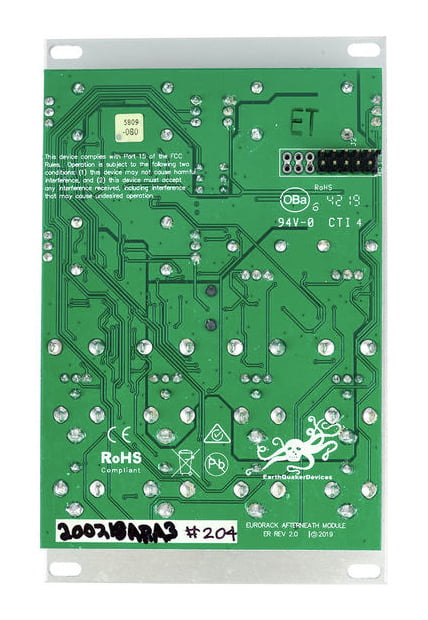 Earthquaker Devices Afterneath Eurorack Module Módulo Reverb 8