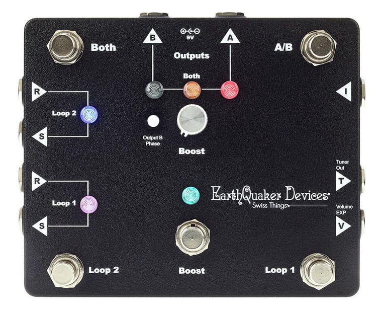 Earthquaker Devices Swiss Things Caja Aby para Pedales 1