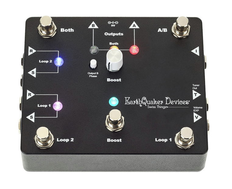 Earthquaker Devices Swiss Things Caja Aby para Pedales 3