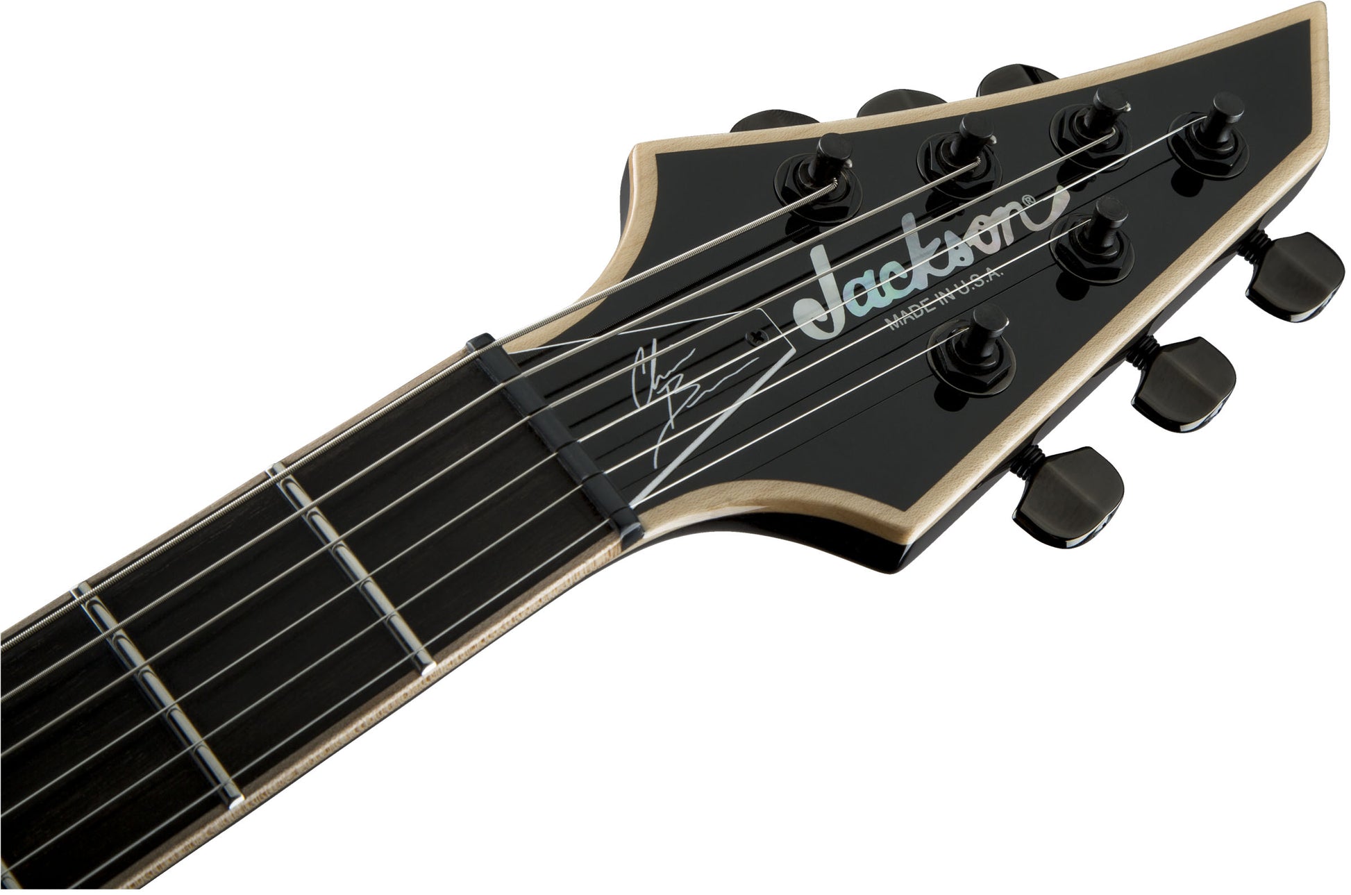 Jackson USA Signature Chris Broderick Soloist HT6 EB Guitarra Eléctrica Gloss Black 6