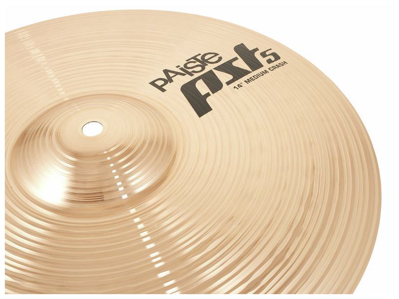 Paiste 14 PST5 Medium Crash Plato Batería 14 Pulgadas 4