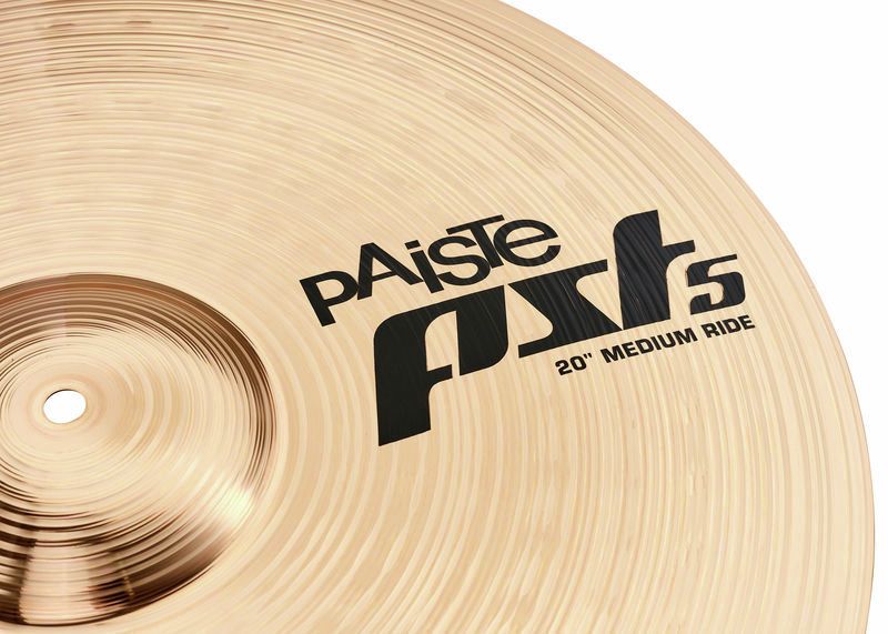 Paiste 20 PST5 Medium Ride Plato Batería 20 Pulgadas 3