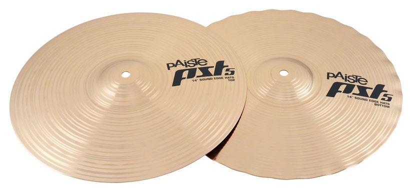 Paiste 14 PST5 Sound Edge Hihat Platos Batería 14 Pulgadas 2