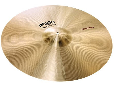 Paiste 16 Formula 602 Paperthin Plato Batería 16 Pulgadas 1