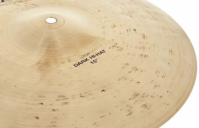 Paiste 15 Masters Dark Hihat Platos Batería 15 Pulgadas 5