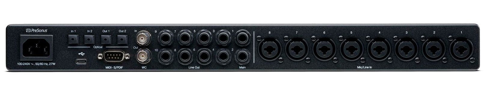 Presonus Quantum HD8 Interfaz de Audio 3