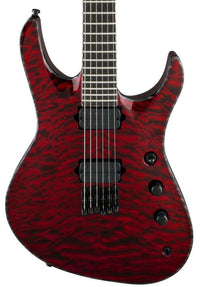 Jackson USA Signature Chris Broderick Soloist HT6 EB Guitarra Eléctrica Transparent Red 3