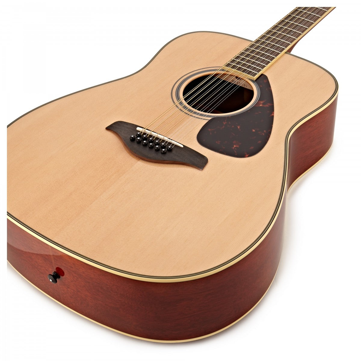 Yamaha FG820-12 NTII Guitarra Acústica Natural 12 Cuerdas 5