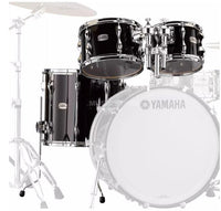 Yamaha RBP4F3SOB Recording Custom Pack Toms Batería Acústica Solid Black 4