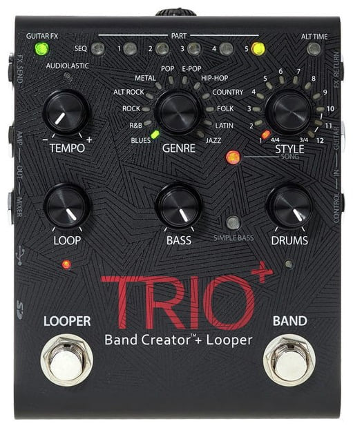 Digitech Trio+ Band Creator Looper Pedal Guitarra 1