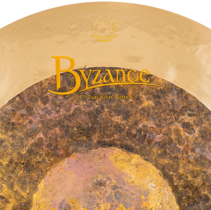 Meinl B15DUH Byzance Extra Dry Dual Hihat 15 Platos Batería 10