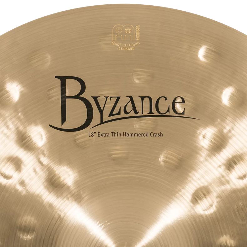 Meinl B18ETHC Byzance Traditional Extra Thin Hammered Crash 18 Plato Batería 6