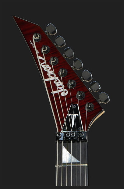 Jackson USA Corey Beaulieu King V KV7 EB Guitarra Eléctrica 7 Cuerdas Transparent Red Burst 7