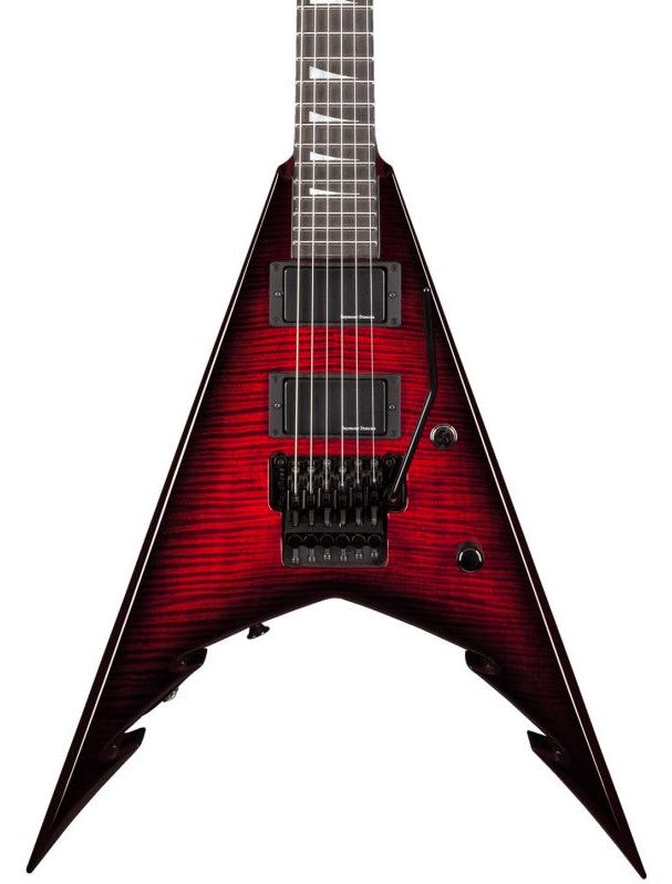 Jackson USA Signature Corey Beaulieu King V KV6 EB Guitarra Eléctrica Transparent Red Burst 2