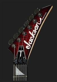 Jackson USA Signature Corey Beaulieu King V KV6 EB Guitarra Eléctrica Transparent Red Burst 7