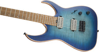 Jackson USA Signature Misha Mansoor Juggernaut HT6FM CFMN Guitarra Eléctrica Satin Laguna Burst 7