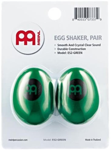 Meinl ES2GREEN Set 2 Huevos Shakers Verdes 2