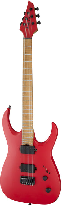 Jackson USA Signature Misha Mansoor Juggernaut HT6 CFMN Guitarra Eléctrica Satin Red 3