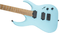 Jackson USA Signature Misha Mansoor Juggernaut HT6 CFMN Guitarra Eléctrica Satin Daphne Blue 7