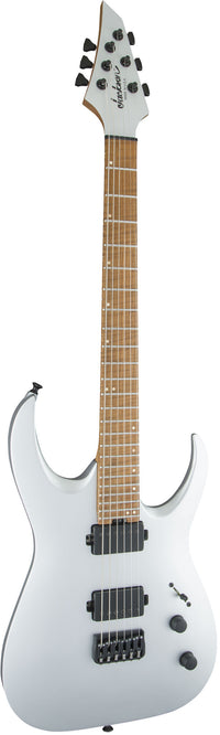 Jackson USA Signature Misha Mansoor Juggernaut HT6 CFMN Guitarra Eléctrica Satin Silver 2