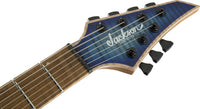 Jackson USA Misha Mansoor Juggernaut HT7FM CFMN Guitarra Eléctrica 7 Cuerdas Satin Laguna Burst 8