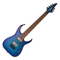 Jackson USA Misha Mansoor Juggernaut HT7FM CFMN Guitarra Eléctrica 7 Cuerdas Satin Laguna Burst 10