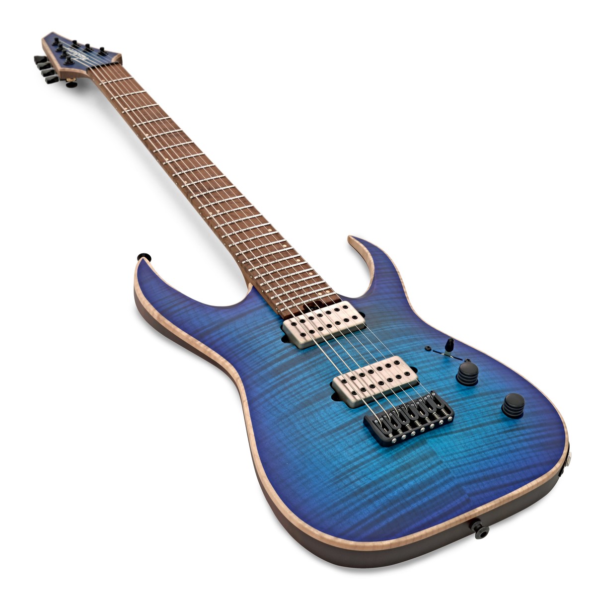 Jackson USA Misha Mansoor Juggernaut HT7FM CFMN Guitarra Eléctrica 7 Cuerdas Satin Laguna Burst 12