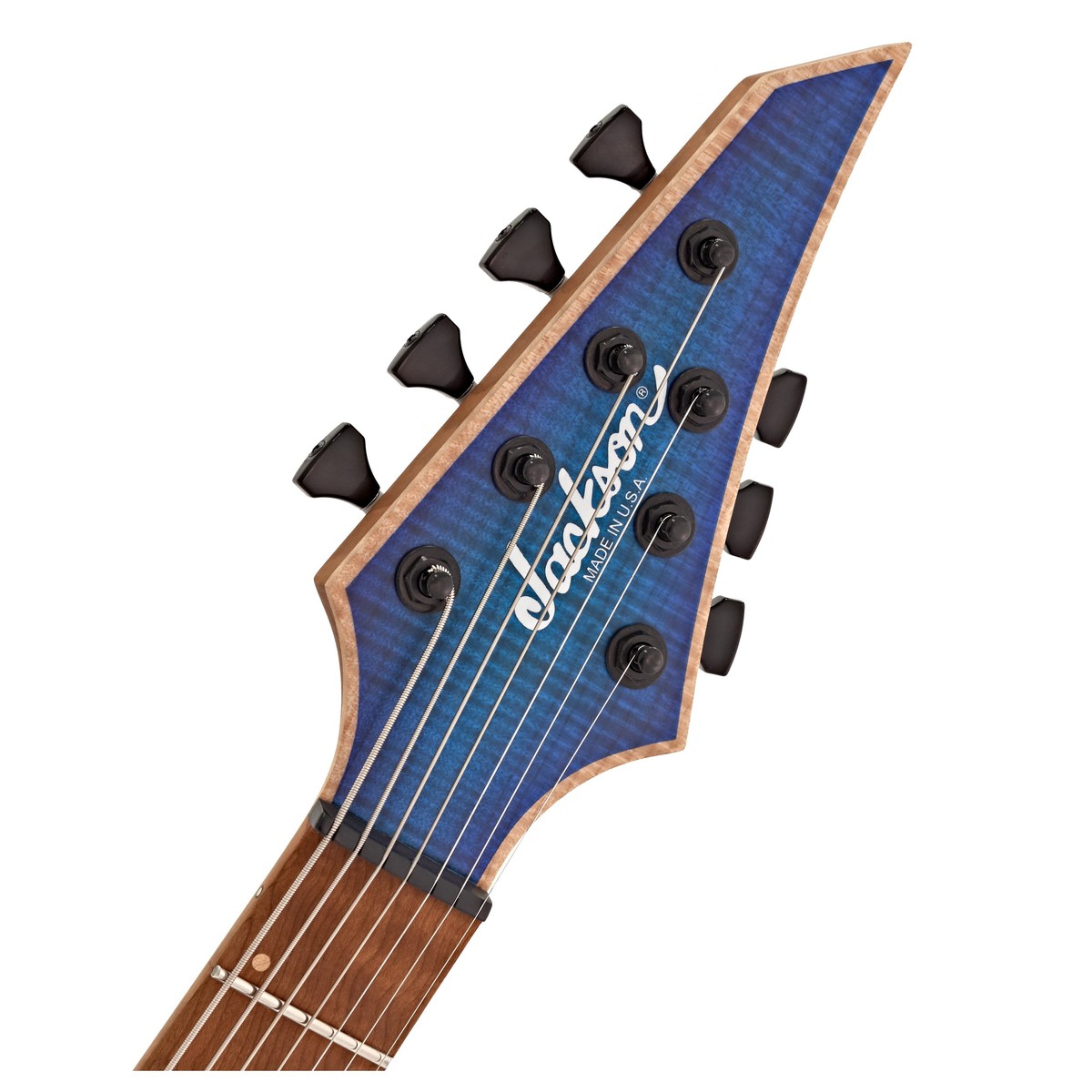 Jackson USA Misha Mansoor Juggernaut HT7FM CFMN Guitarra Eléctrica 7 Cuerdas Satin Laguna Burst 16