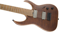 Jackson USA Misha Mansoor Juggernaut HT7FM CFMN Guitarra Eléctrica 7 Cuerdas Satin Amber Tiger Eye 7