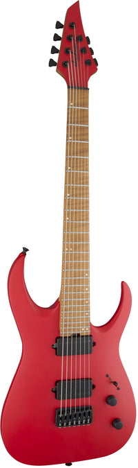 Jackson USA Signature Misha Mansoor Juggernaut HT7 CFMN Guitarra Eléctrica 7 Cuerdas Satin Red 2