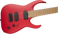 Jackson USA Signature Misha Mansoor Juggernaut HT7 CFMN Guitarra Eléctrica 7 Cuerdas Satin Red 5