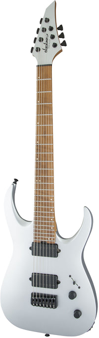 Jackson USA Misha Mansoor Juggernaut HT7 CFMN Guitarra Eléctrica 7 Cuerdas Satin Silver 3