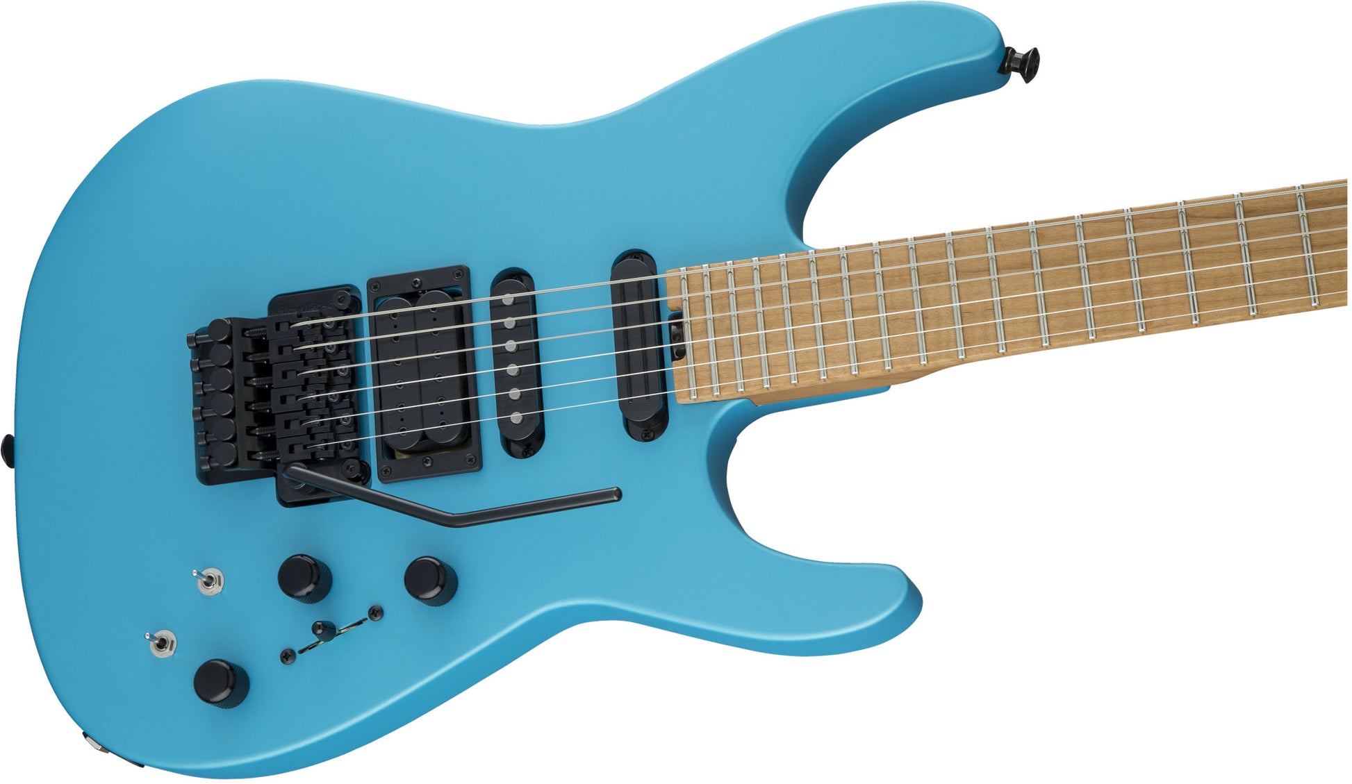 Jackson USA Signature Phil Collen PC1 Matte CFMN Guitarra Eléctrica Matte Blue Frost 5