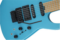 Jackson USA Signature Phil Collen PC1 Matte CFMN Guitarra Eléctrica Matte Blue Frost 6