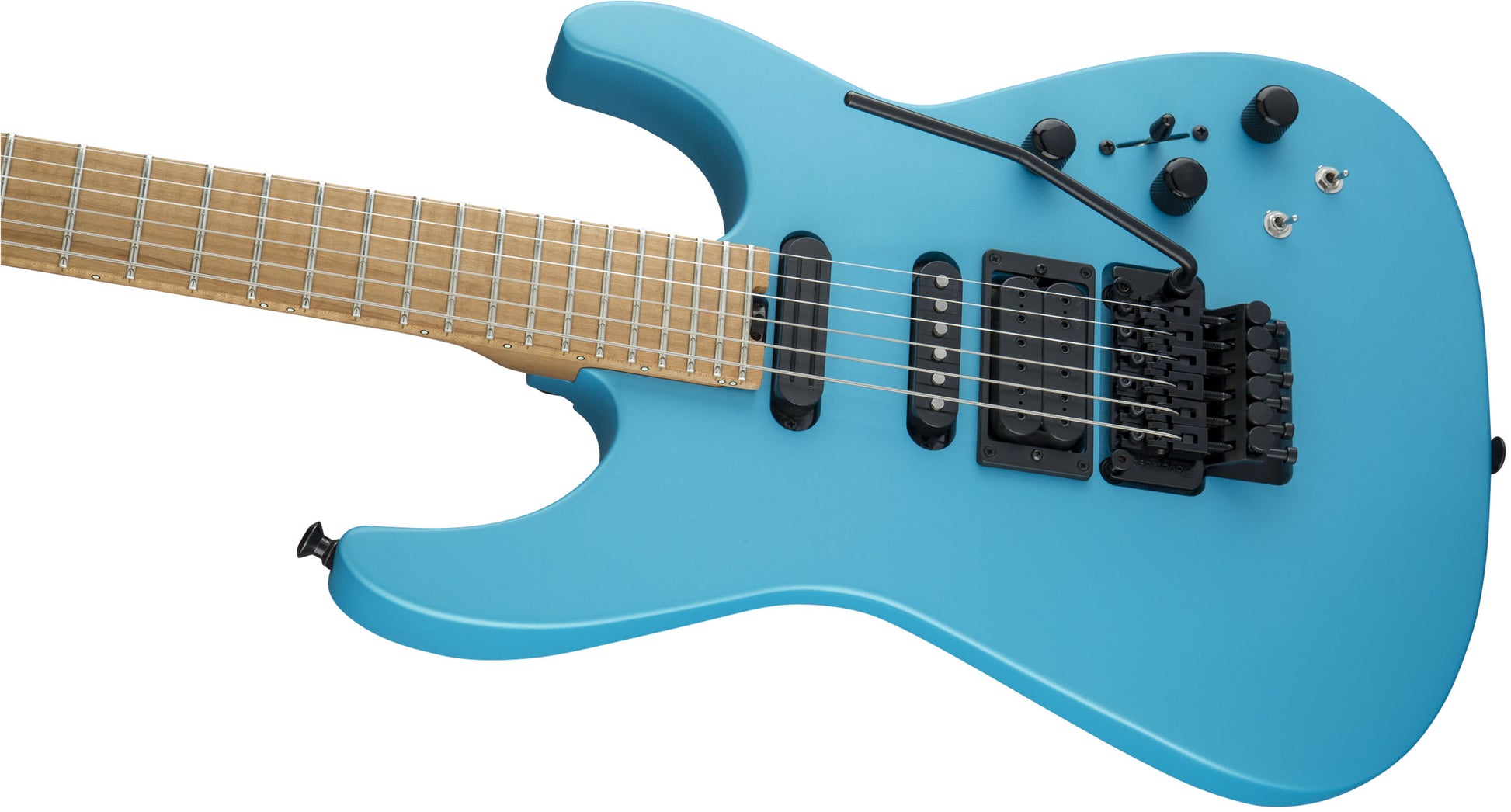 Jackson USA Signature Phil Collen PC1 Matte CFMN Guitarra Eléctrica Matte Blue Frost 7