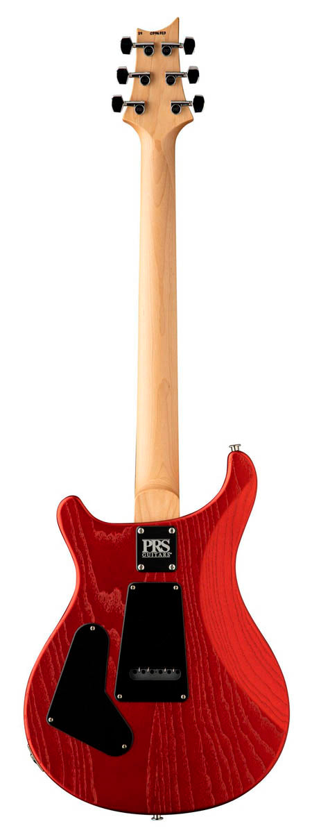 PRS CE24-08 Swamp Ash Satin RAM Guitarra Eléctrica Red Apple Metallic 3