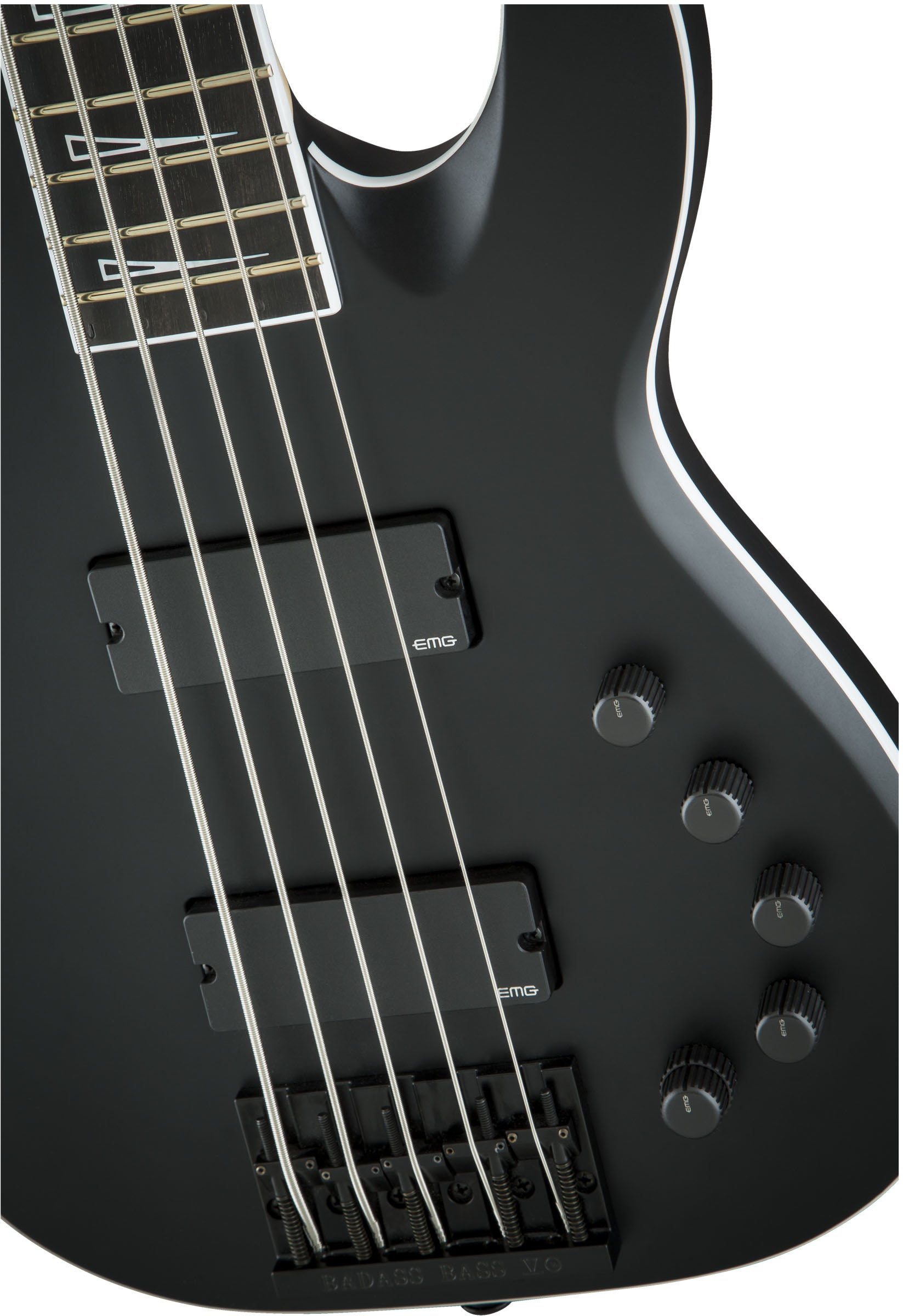 Jackson USA Signature David Ellefson Concert Bass CB V EB Bajo Eléctrico 5 Cuerdas Satin Black 6