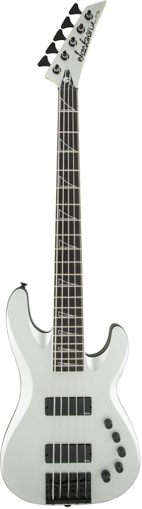 Jackson USA Signature David Ellefson Concert Bass CB V EB Bajo Eléctrico 5 Cuerdas Satin Silver 1