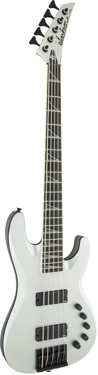 Jackson USA Signature David Ellefson Concert Bass CB V EB Bajo Eléctrico 5 Cuerdas Satin Silver 2