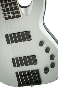 Jackson USA Signature David Ellefson Concert Bass CB V EB Bajo Eléctrico 5 Cuerdas Satin Silver 6