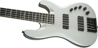 Jackson USA Signature David Ellefson Concert Bass CB V EB Bajo Eléctrico 5 Cuerdas Satin Silver 7