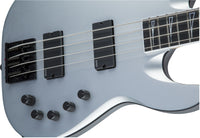 Jackson USA Signature David Ellefson Concert Bass CB IV EB Bajo Eléctrico Satin Silver 6