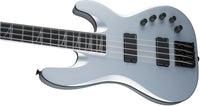 Jackson USA Signature David Ellefson Concert Bass CB IV EB Bajo Eléctrico Satin Silver 7