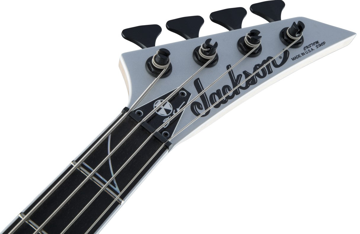 Jackson USA Signature David Ellefson Concert Bass CB IV EB Bajo Eléctrico Satin Silver 8