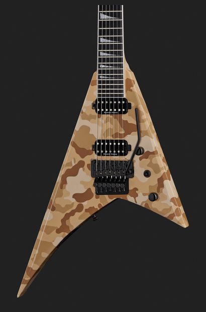 Jackson Concept Rhoads RR24-7 EB Guitarra Eléctrica 7 Cuerdas Desert Camo 9